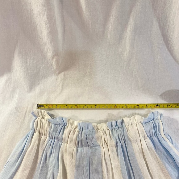 Lauren James Nassau Stripe Paperbag Shorts S - Picture 7 of 13